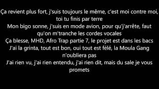 MHD - Afro Trap part7 (la puissance) parole/lyrics