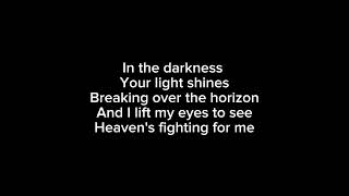Carry me on your back - Leeland karaoke w lyrics