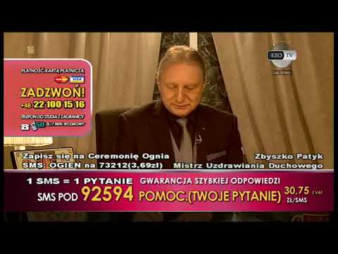2022 03 05 Zbyszko Patyk w telewizji EZO TV