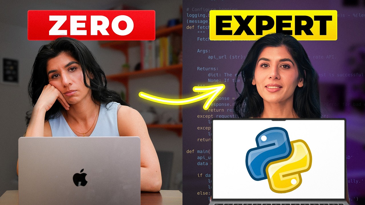 How I'd Learn Python FAST If I Had to Start Over (complete roadmap)
