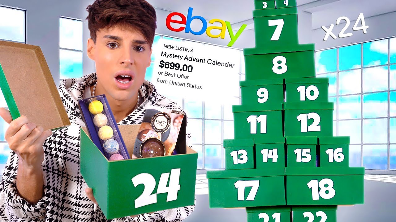 Watch video I Bought a 24 Box MYSTERY ADVENT CALENDAR from eBAY !!! Now I Bought a 24 Box MYSTERY ADVENT CALENDAR from eBAY !!!