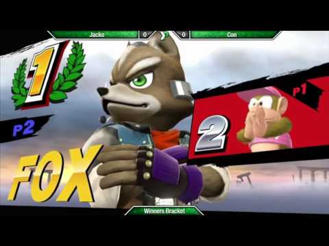 EVAC 22/7/16 - Jacko (Diddy Kong) vs Con (Fox) - Smash 4
