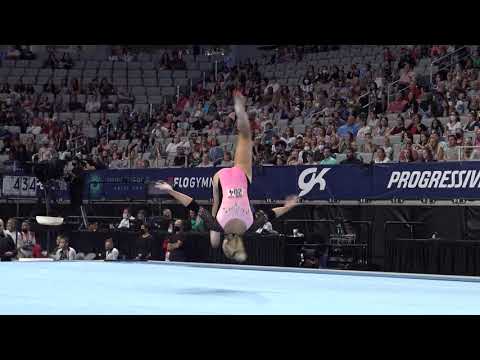 Mykayla Skinner - Floor Exercise - 2021 U.S. Gymnastics Championships - Senior Women Day 2