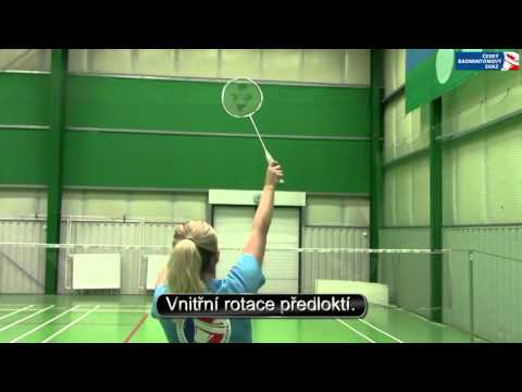 Forhendový drop - technika úderu