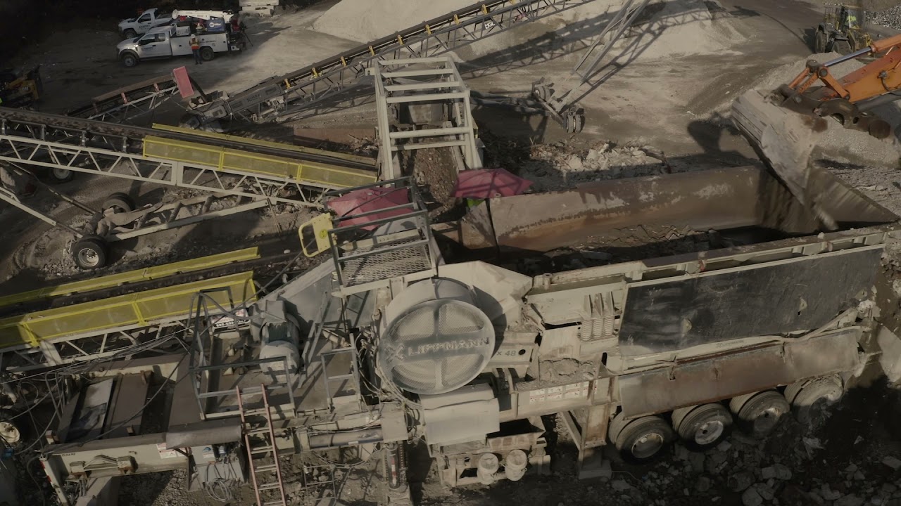 Lippmann Crushers Recycling Concrete