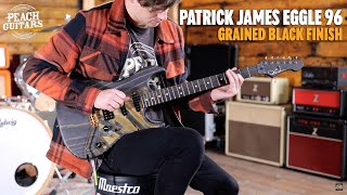 Video thumbnail for No Talking...Just Tones | Patrick James Eggle 96 Vintage | Bog Oak Neck - Grained Black Finish by Peach Guitars