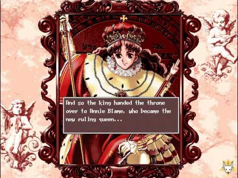 Princess Maker 2 Ending: Behold Annie, the Ruling Queen :D