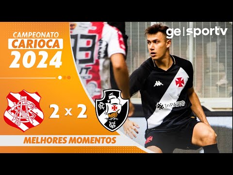 Gols e lances de Bangú x Vasco da Gama