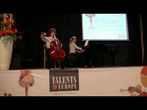 Maciej Seget - Cello - Georg Goltermann, Etiuda kaprys - Talents for Europe