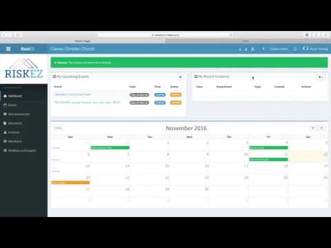 RiskEZI Navigation Overview