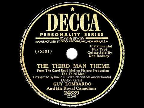 1950 HITS ARCHIVE: The Third Man Theme - Guy Lombardo (a #1 record)