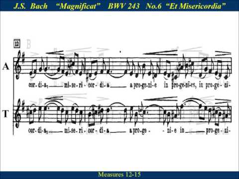 6 - JS Bach Magnificat - Et Misericordia - Tenor