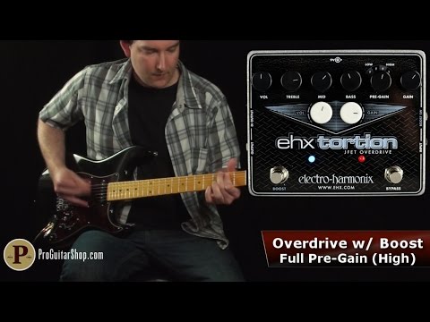 Electro-Harmonix EHX Tortion Overdrive / Preamp 2014 - Present - Black image 4