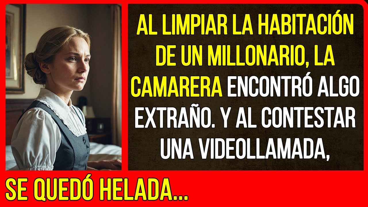 Al limpiar la habitación de un millonario, la camarera encontró algo extraño