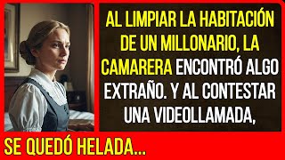 Al limpiar la habitación de un millonario, la camarera encontró algo extraño