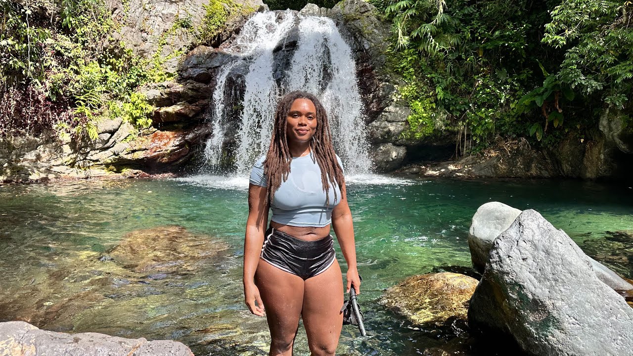 RELAXING DAY AT THE WATERFALL