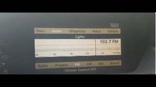 Mercedes S550 2007 to 2011, Center Console Multifunction Switch jumps up and down.