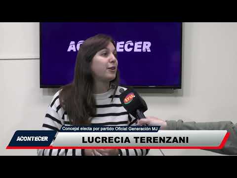 Marcos Juárez: Lucrecia Terenzani, concejal electa por Generación MJ
