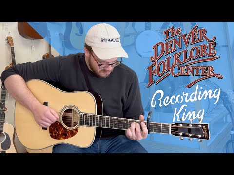 Budget Bluegrass Cannon - Recording King RD-342 - Denver Folklore Center