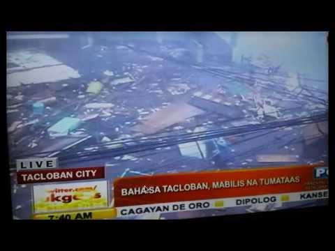 Raw Footage Typhoon Haiyan  Yolanda