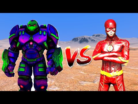 10.000 Flash Vs 10 HulkBuster Ordusu - Süper Kahramanlar Uebs