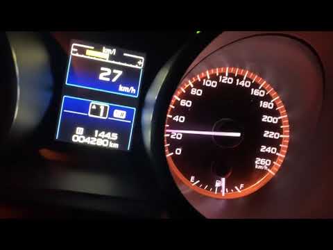 Subaru Outback 3.6R 2018 0-100 km/h