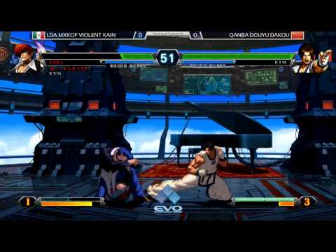 EVO2015 KOFXIII Side Tournament - MXKOF LDA Violent Kain vs Qanba Douyu Dakou