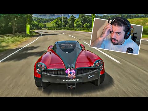 GOLIAS SEM FREIO COM DANO SIMULAÇÃO - FORZA HORIZON 4 - GAMEPLAY