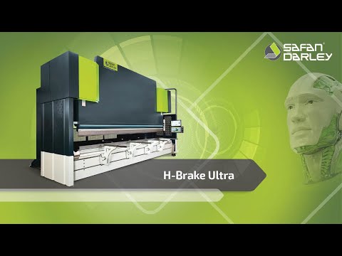 Presse plieuse hydraulique à commande numérique SafanDarley H-Brake 400.62/51 - 6100 mm - 400T - Écologique et modulaire_6