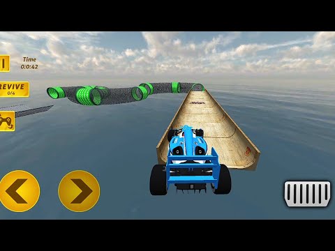 Formula Ramp Car Jumps Game - Impossible Car Stunts 2021 | Android Gameplay | #6