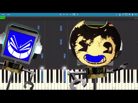 Bendy Ink Machine Chapter 2 Song - The Old Song - Fandroid - Piano Cover / Tutorial