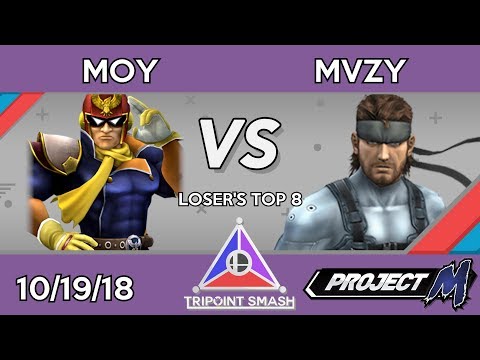 Tripoint Smash 32 - Loser's Top 8 - Moy (Captain Falcon) Vs. MVZY (Snake)