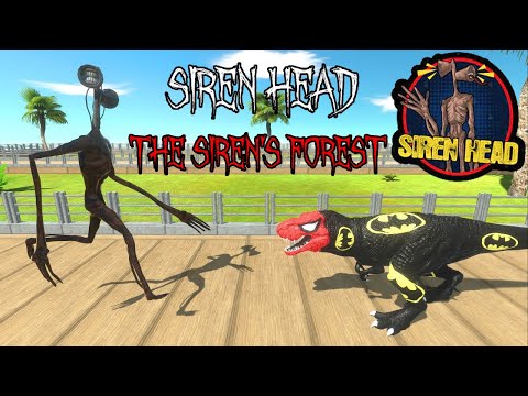 SIREN HEAD OASIS DEATH RUN - Animal Revolt Battle Simulator