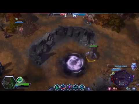 HOTS Casual Quickmatch Dehaka on Cursed Hollow