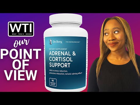 Dr.Berg's Adrenal & Cortisol Supplement - WTI product video review