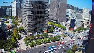 서울실시간 광화문대로 Live Cam I "Gwanghwamun Boulevard" , Seoul, Korea I 서울광화문 광화문광장 서울여행 서울라이브 live webcam