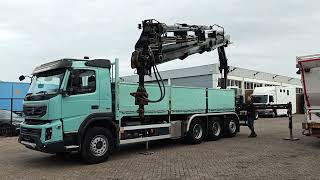 Volvo FMX 410 8x4/4 Daycab Euro5 - Open Loading Platform 6.8m + Hiab 2 camión caja abierta | Imagen 4 - Autoline