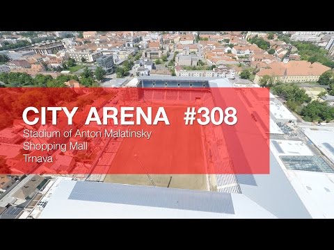 Unikátne zábery City Arény z dronu