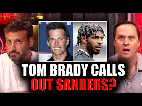 Tom Brady Tells Shedeur Sanders More Time In Film Room Less Time In Rolls Royce | OutKick Hot Mic
