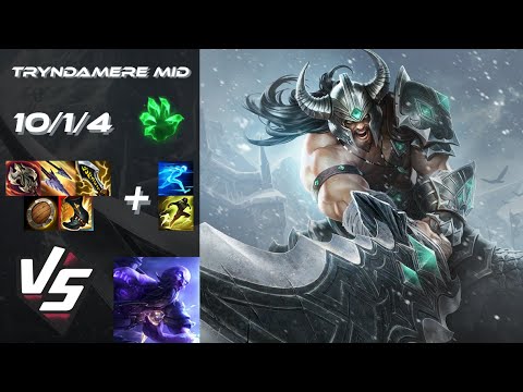 MID Tryndamere vs Ryze - EU Challenger Patch 25.S1.4