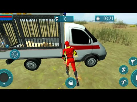 Light Speed Robot Hero Animal Rescue Mission (By IA Game Studio ) - HD Gameplay