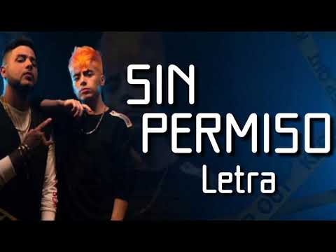 Sin Permiso - Javier Ramírez Letra