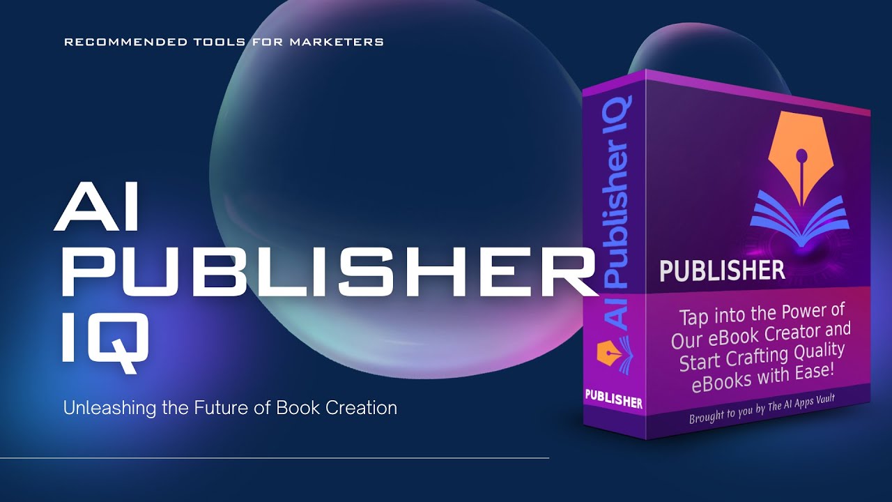 AI Publisher IQ Makes E-Book Writing a Breeze