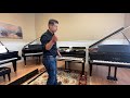 unboxing and unpacking a NEW Kawai gx1 baby grand piano