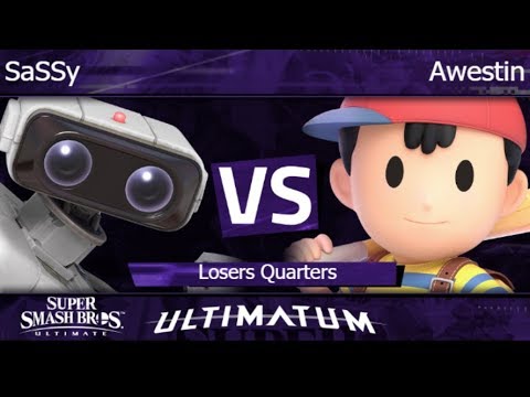 Ultimatum  - SaSSy (ROB) vs FX | Awestin (Ness) Losers Quarters - SSBU
