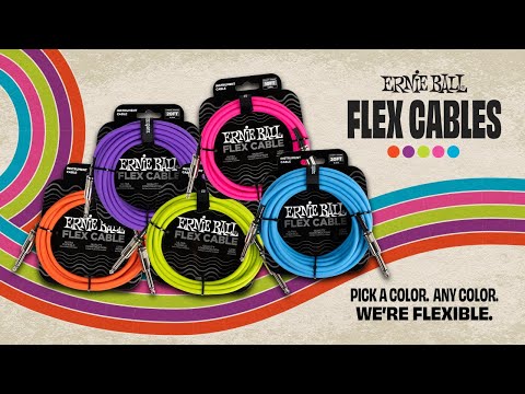 Ernie Ball 6417 instrument Cable 6m - Blue