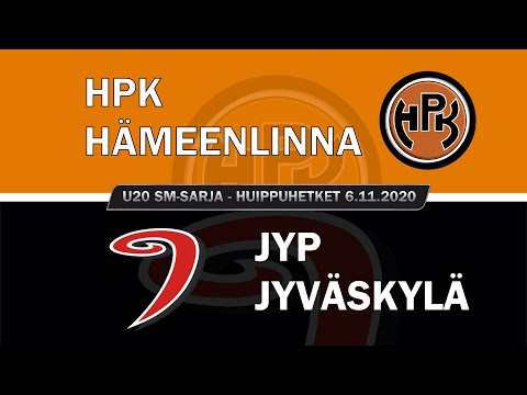 U20 SM-sarja Highlights | HPK U20 vs. JYP U20 | 6. Marras 2020