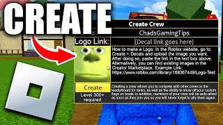 How To Create A Crew Logo In Blox Fruits - 2024
