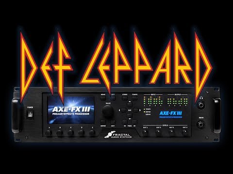 Fractal Audio: Def Leppard Makes the Switch to the Axe-Fx III