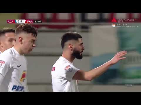 GOOOL! Academica Clinceni - Farul Constanța 2-7. Jefte a reușit dubla în acest meci nebun